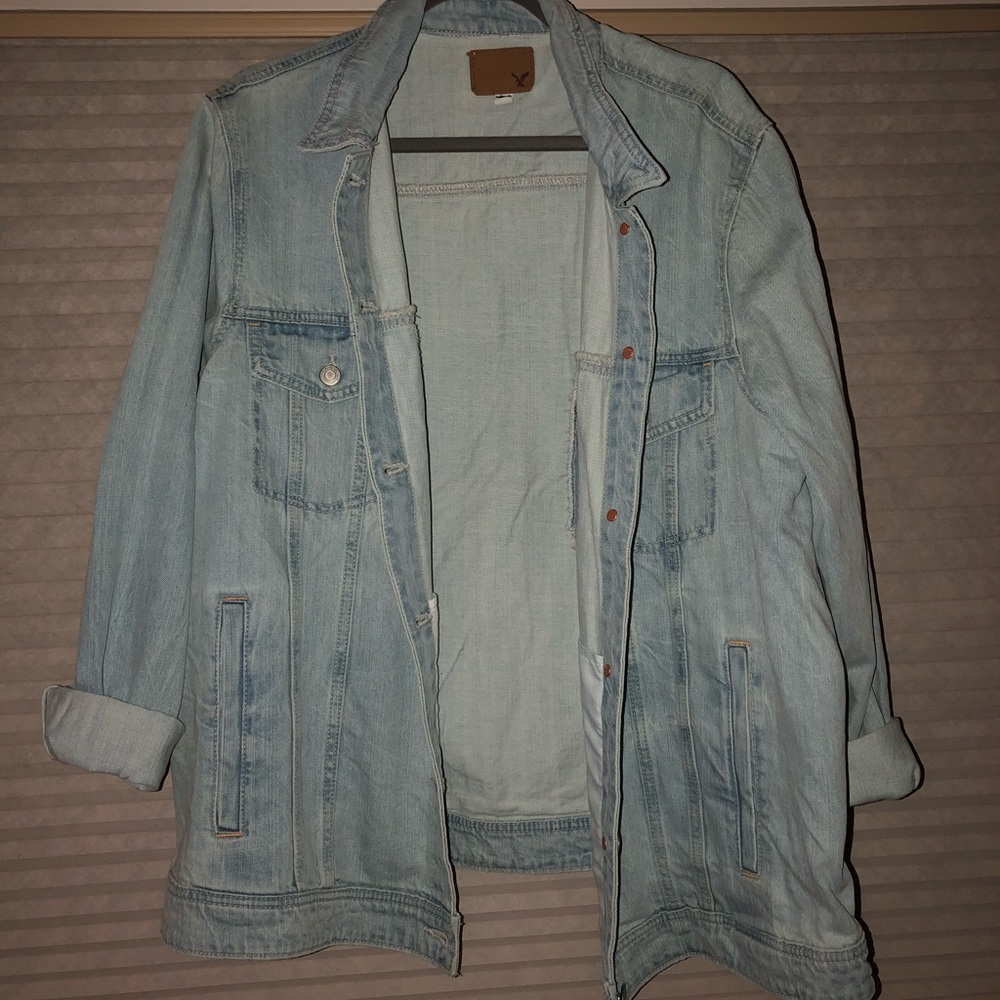 American Eagle oversized Jean Jacket
